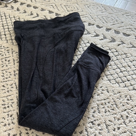 Lululemon charcoal, gray leggings - Picture 3 of 3